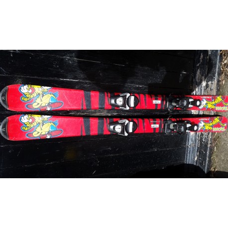 Tecno Pro Tiger Kids 90cm All Terrain Carver Skis and Binding