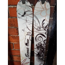 Head Great One Ladies 159cm All Terrain Carver Skis and Bindings